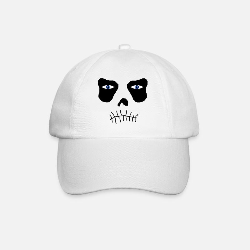 halloween - Baseball Cap - white/white