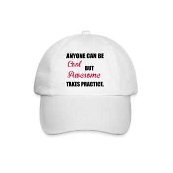 Awesome - Casquette classique - blanc/blanc - Devant