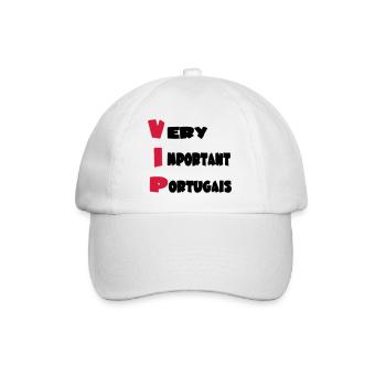 Very important _portugais - Baseball Cap - white/white - Front