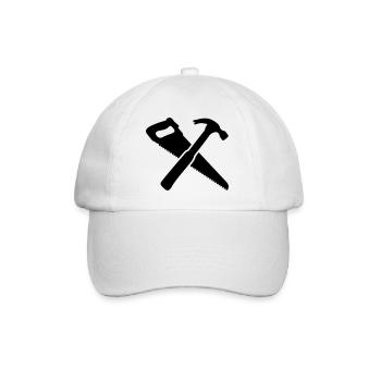 Werkzeug - Baseballkappe - Weiß/Weiß - Vorne