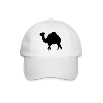 Dromedar - Camel - Baseballkappe - Weiß/Weiß - Vorne