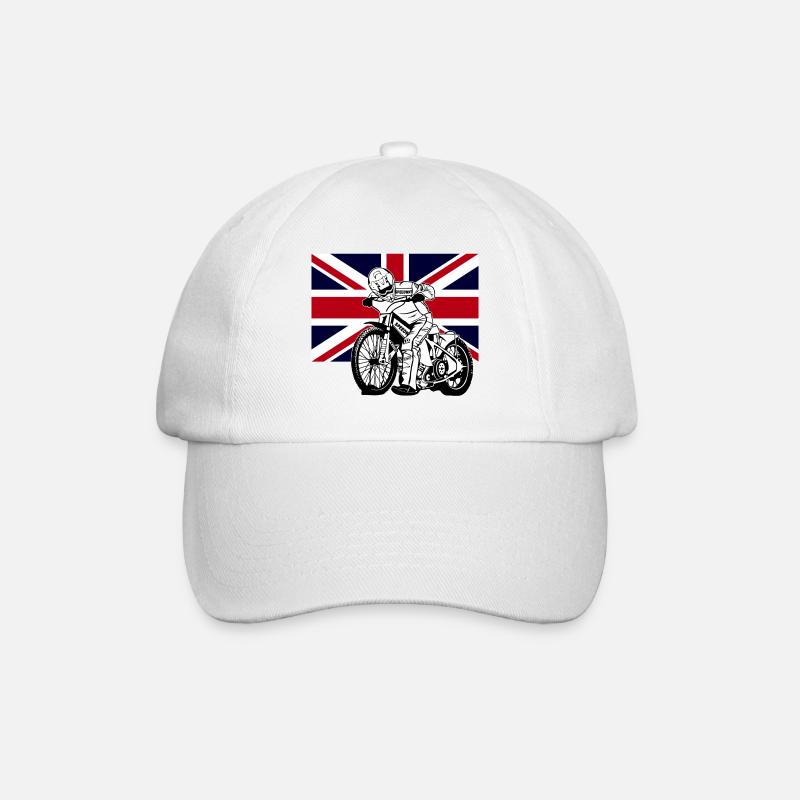 Speedway - Union Jack - Baseball Cap - white/white