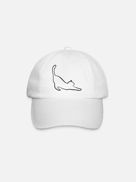 Cat - Casquette classique - blanc/blanc