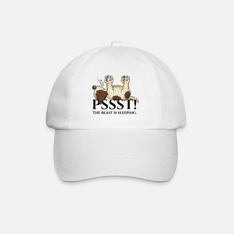 Pssst1 1 - Baseballkappe - Weiß/Weiß