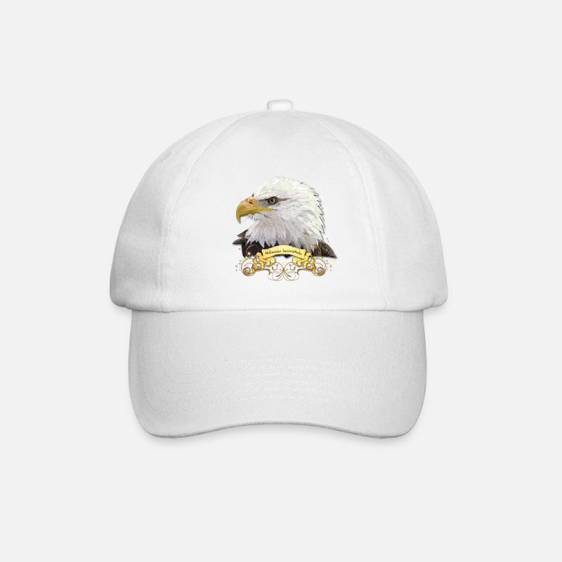 Amerikanischer Pigargo - Baseballkappe - Weiß/Weiß