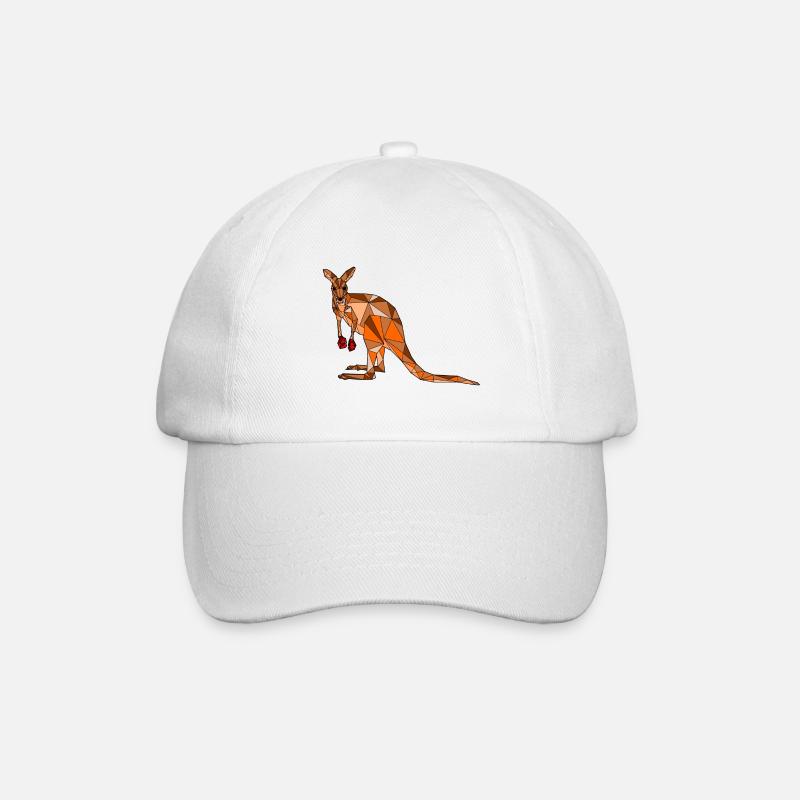 Kangaroo blanko - Baseball Cap - white/white