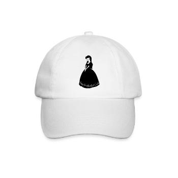 Dress dark - Baseball Cap - white/white - Front