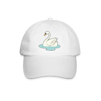 Cygne - Casquette classique - blanc/blanc - Devant