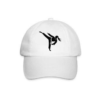 Le pouvoir des femmes - Casquette classique - blanc/blanc - Devant