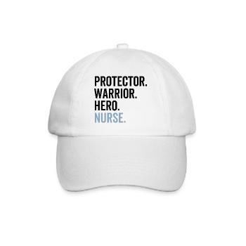 Protector Warrior Hero Nurse - Baseball Cap - white/white - Front