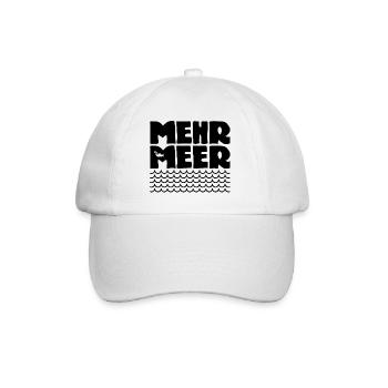 More Sea - Baltic Sea - Moin - North Sea - Ocean - Lake - Baseball Cap - white/white - Front