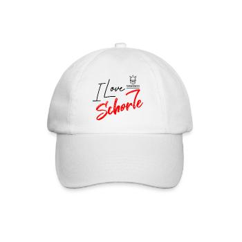 Winegod drôle disant que j’aime Schorle - Casquette classique - blanc/blanc - Devant