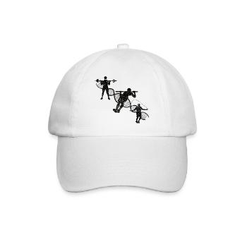 Fitness Bodybuilder Musculation Athlètes Muscle - Casquette classique - blanc/blanc - Devant