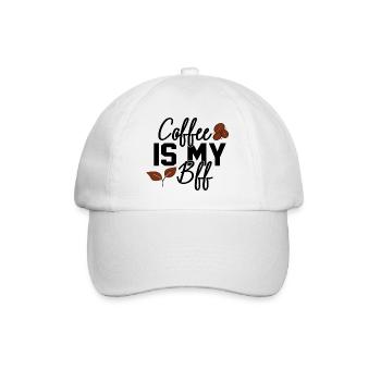Coffee Is My Bff - Baseball Cap - white/white - Front