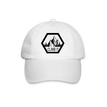 climbing - Baseballkappe - Weiß/Weiß - Vorne
