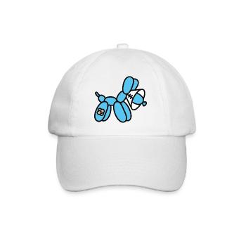 Funny Balloon Artist Dog Protective Collar Veterinarian - Baseball Cap - white/white - Front