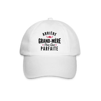 arrière grand-mère parfaite / humour mamie - Casquette classique - blanc/blanc - Devant