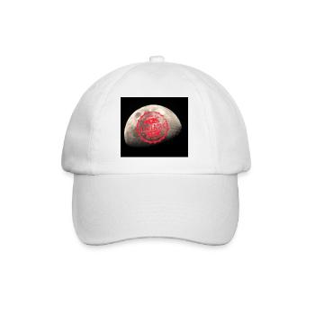 Mond, Halbmond, Planet - Baseballkappe - Weiß/Weiß - Vorne