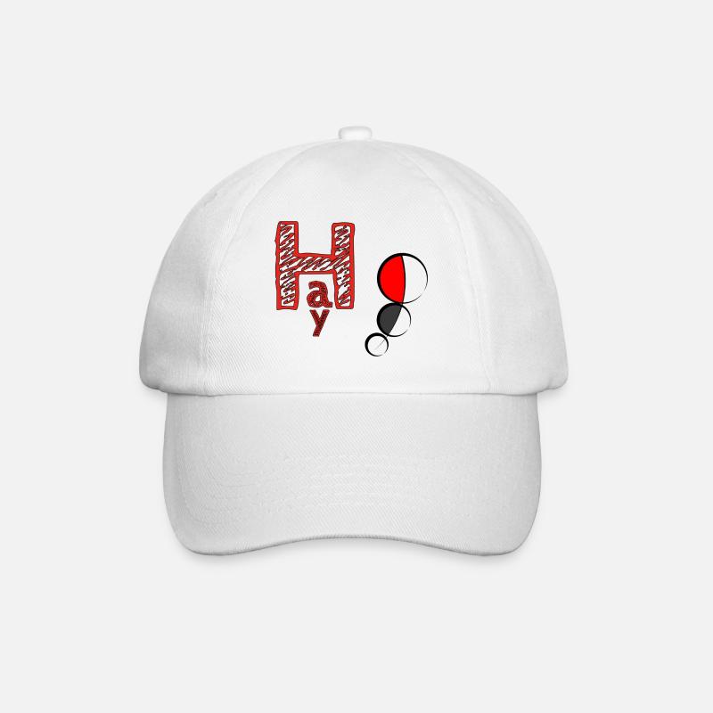 coole - Baseballkappe - Weiß/Weiß