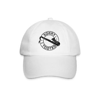 Saxophone Musicien Jazz Saxophoniste Orchestra - Casquette classique - blanc/blanc - Devant