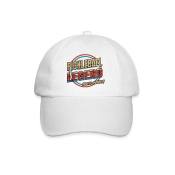 Légende du pickleball - Casquette classique - blanc/blanc - Devant