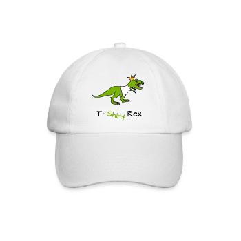 T-Shirt Rex - Casquette classique - blanc/blanc - Devant