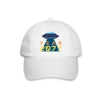 UFO - Baseball Cap - white/white - Front