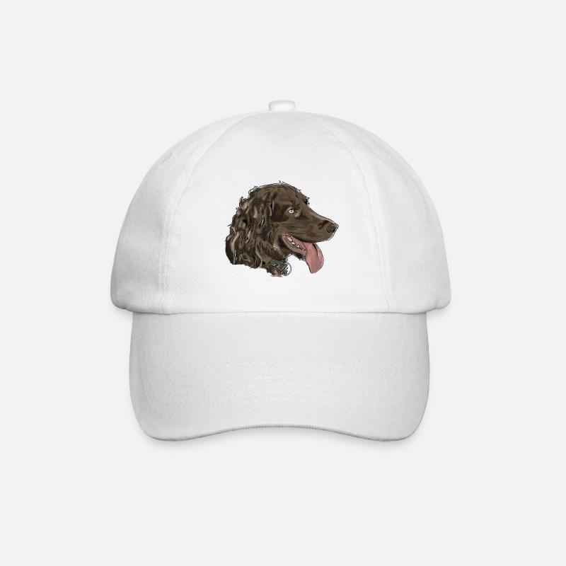 Quaildog - Baseball Cap - white/white