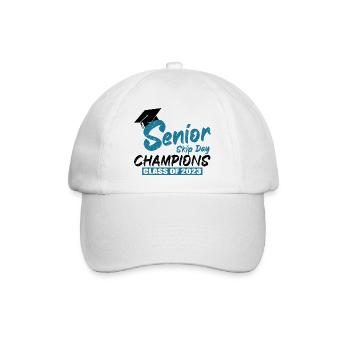 Senior 2023 Gift Skip Day Class of 2023 Graduation - Baseball Cap - white/white - Front