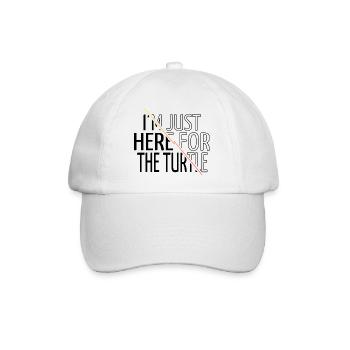earth planet climate diving green funny sayings - Baseballkappe - Weiß/Weiß - Vorne