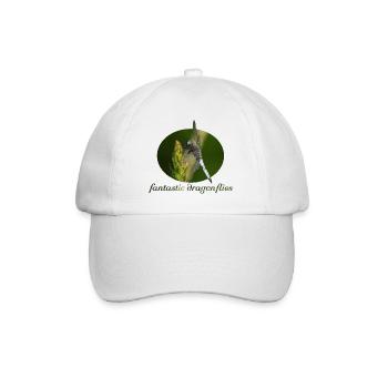 Libelle - Baseballkappe - Weiß/Weiß - Vorne