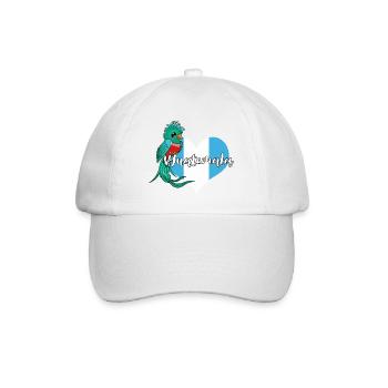 Guatemala drapeau guatémaltèque ADN I cadeau - Casquette classique - blanc/blanc - Devant