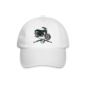 S51 (vert billard) // Illustration - Casquette classique - blanc/blanc - Devant