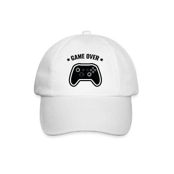 game over - Casquette classique - blanc/blanc - Devant