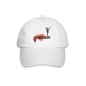 Parkour Ninja - couleur - Casquette classique - blanc/blanc - Devant