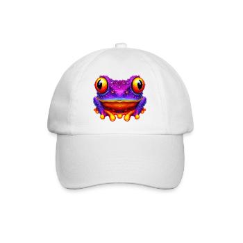 Grenouille - Casquette classique - blanc/blanc - Devant