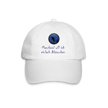 Parfois, j’ai juste envie de plonger - Casquette classique - blanc/blanc - Devant