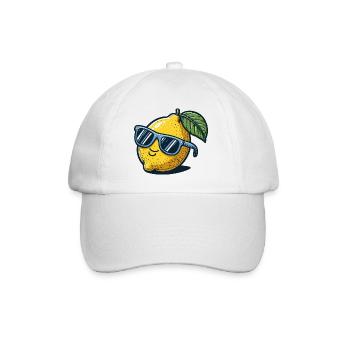 Lemon Sunglasses Summer - Baseball Cap - white/white - Front
