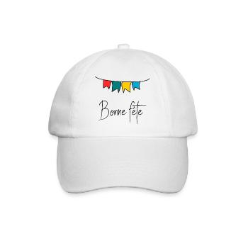 HAPPY FATHER'S DAY. DAD. FATHER'S DAY. FATHER - Baseball Cap - white/white - Front