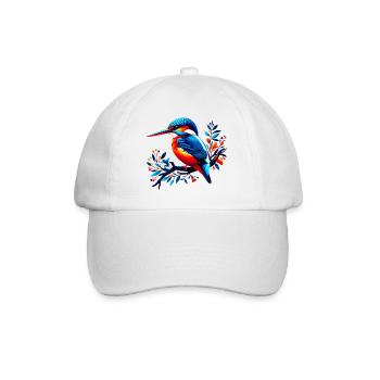 Kingfisher - Baseball Cap - white/white - Front