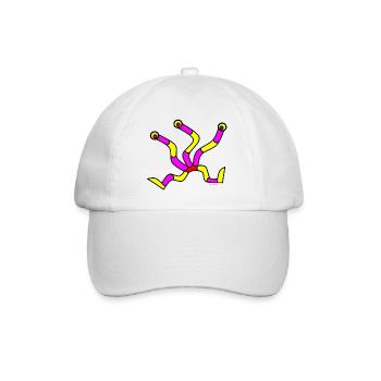 Chemise drôle par jango creation fashion - Casquette classique - blanc/blanc - Devant