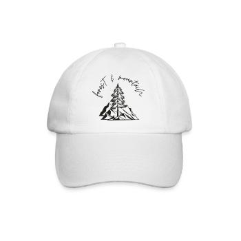 Forest Mountain - Baseballkappe - Weiß/Weiß - Vorne