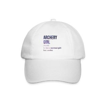Archery - Baseball Cap - white/white - Front