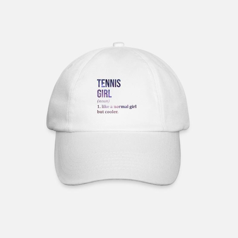 Tennis - Baseballkappe - Weiß/Weiß