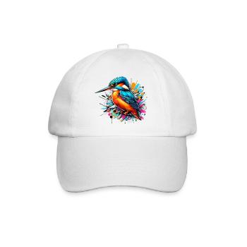 Martin-pêcheur - Casquette classique - blanc/blanc - Devant