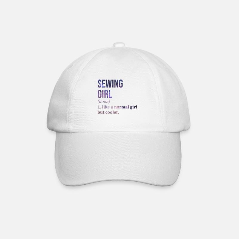 couture - Casquette classique - blanc/blanc