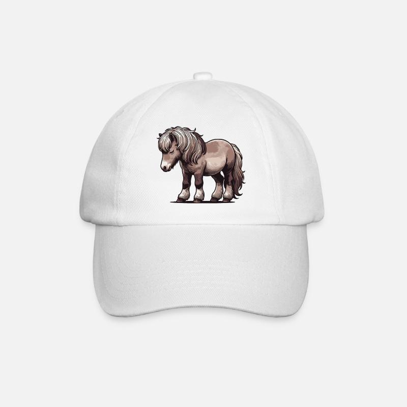 Poney - Casquette classique - blanc/blanc
