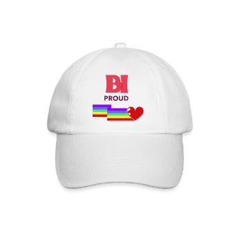 BI Proud Pride - Casquette classique - blanc/blanc - Devant