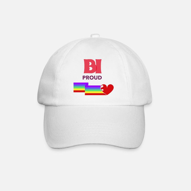 BI Stolzer Stolz - Baseballkappe - Weiß/Weiß