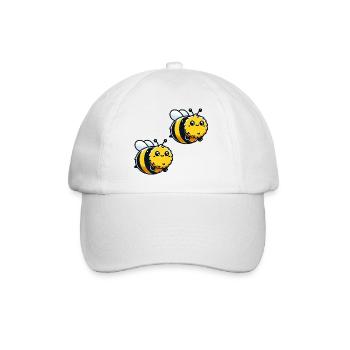 Bourdon Abeille 2 - Casquette classique - blanc/blanc - Devant